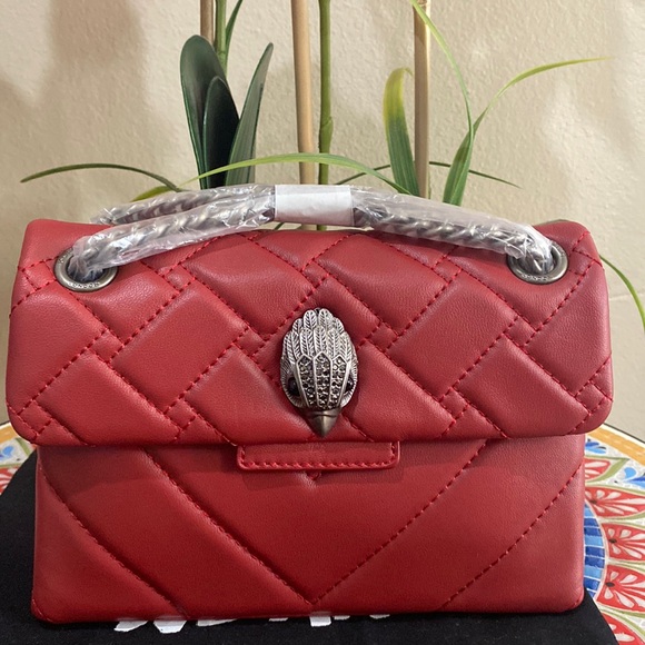 Kurt Geiger London Mini Kensington quilted Leather Crossbody bag - Picture 1 of 13